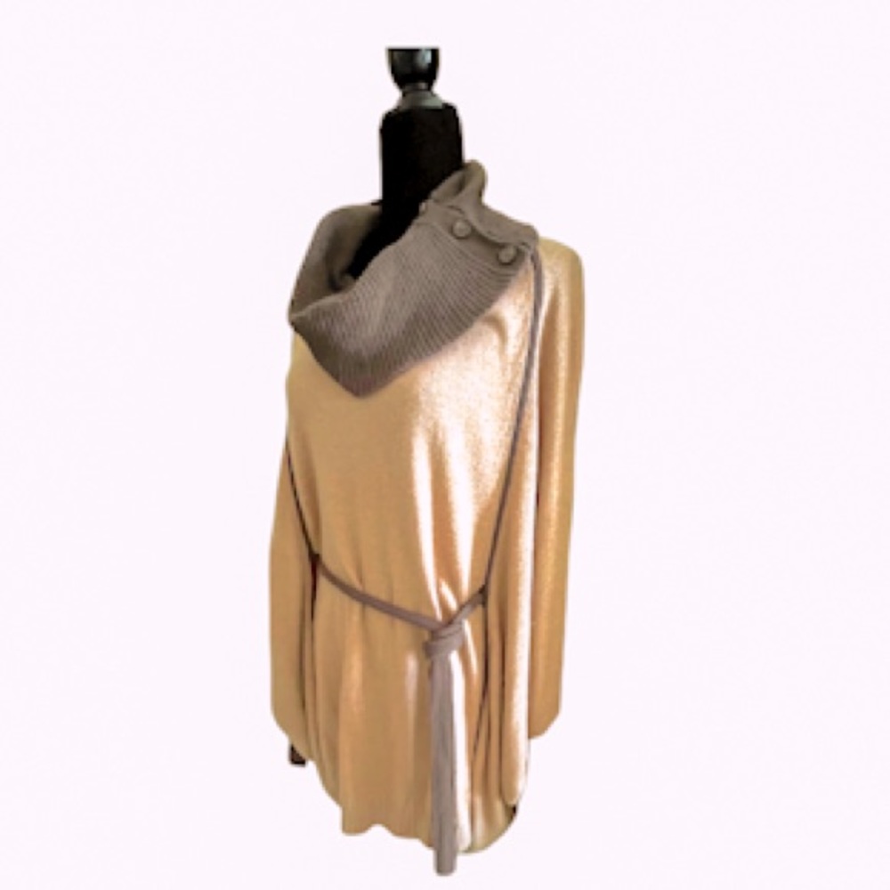 Maternity Dolman Sweater Poncho by Jessica Simpson